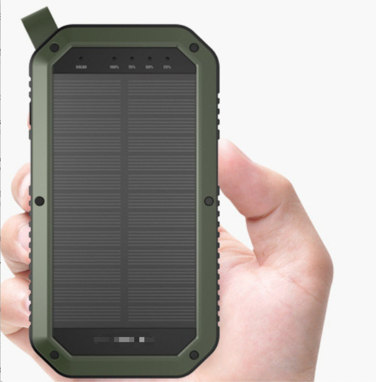 Solar Wireless Power Bank with Torch - Portable Charger for iPhone & Android - Marify