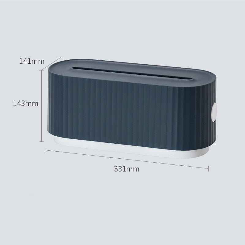 Power Strip Cable Storage Box - Anti-Dust Charger Socket Organizer & Wire Management Bin - Marify