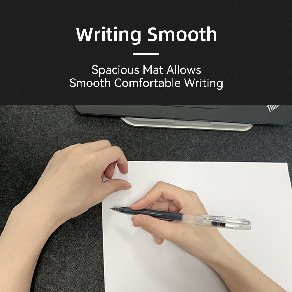 Minimalist Felt Desk Pad - Non-Slip Extended Mouse & Keyboard Mat for Gaming & Office - Marify