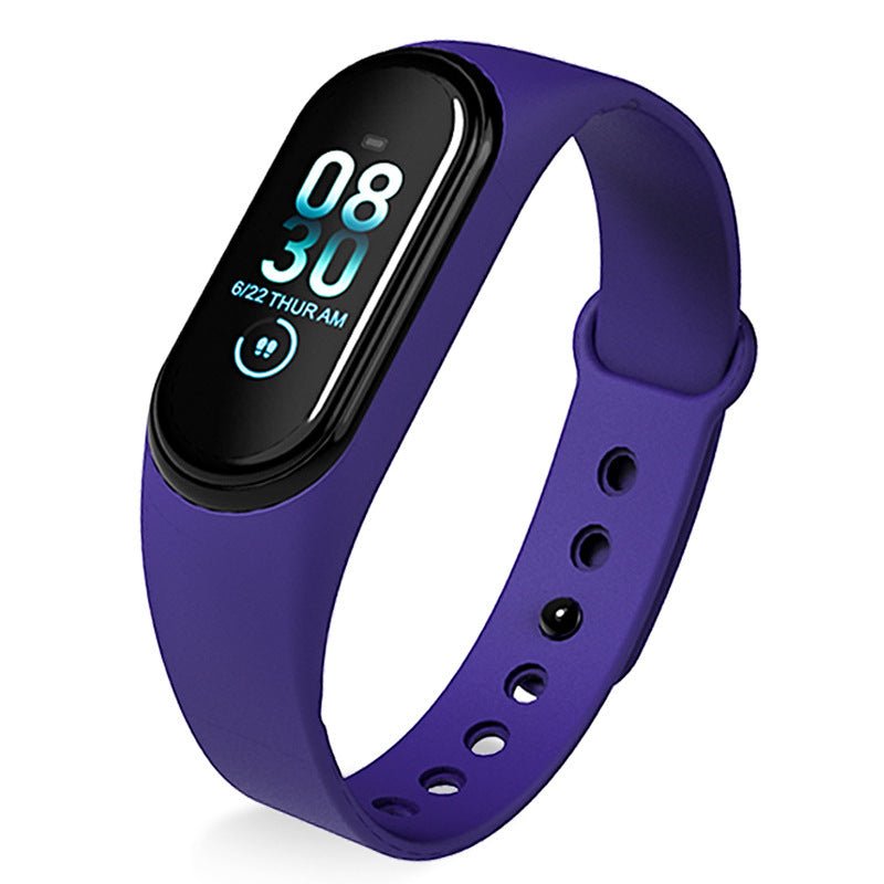 Smart Fitness Tracker Bracelet - Waterproof Heart Rate & Blood Pressure Monitor Smart Watch - Marify