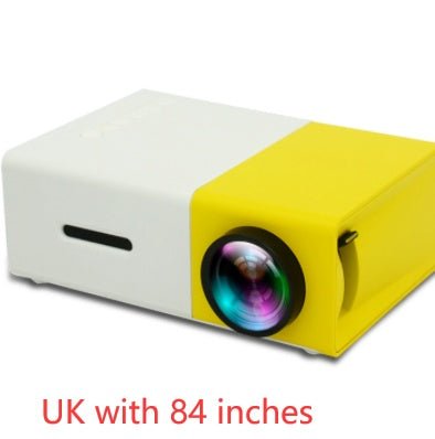YG300 Mini Portable Projector - HD LED Home Theater Cinema with HDMI & USB - Marify