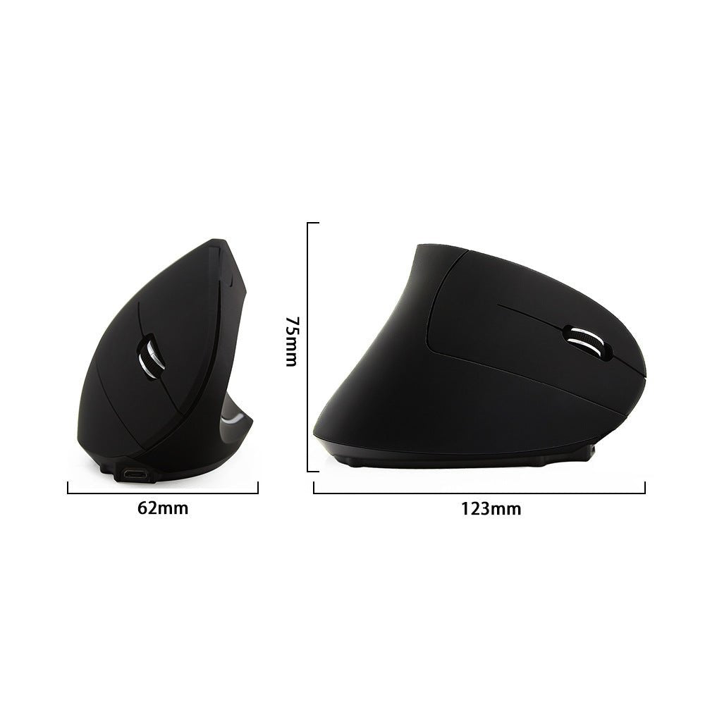 Vertical Ergonomic Wired Mouse - Handheld Optical Mouse for PC & Laptop - Marify