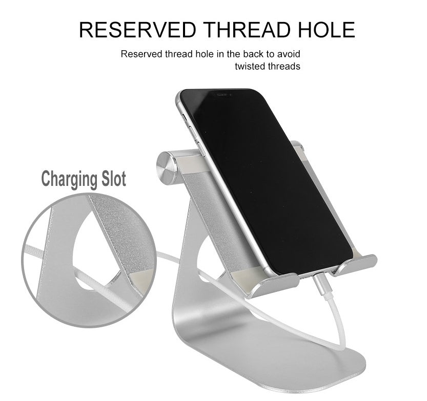 Adjustable Tablet Stand Holder - Universal Desktop Mount for iPad, iPhone & Tablets - Marify