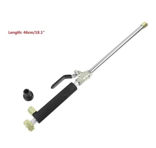 High Pressure Water Sprayer Nozzle - Garden Hose Wand Jet Washer for Car Wash & Outdoor Cleaning - Marify