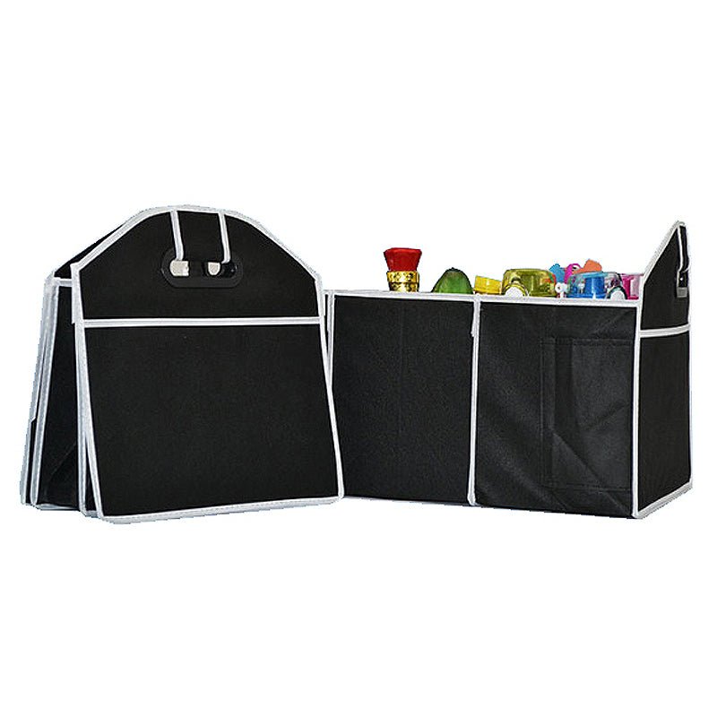 Car Trunk Organizer Bag - Foldable Oxford Storage Box for Vehicle Tools & Interior Accessories - Marify