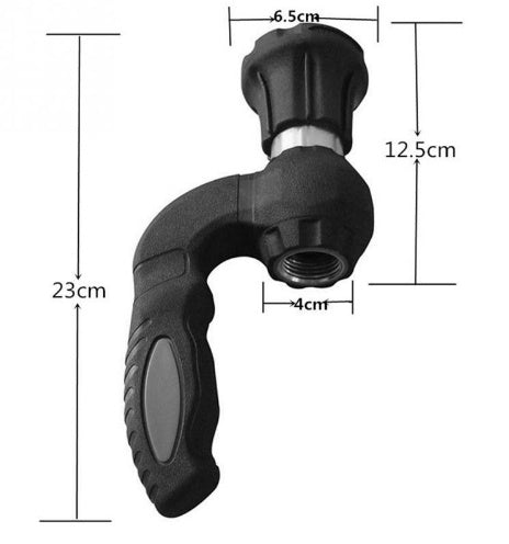 Mighty Power Hose Blaster Nozzle - High Pressure Garden & Car Wash Spray Gun - Marify