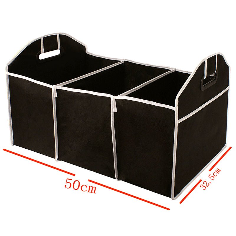 Car Trunk Organizer Bag - Foldable Oxford Storage Box for Vehicle Tools & Interior Accessories - Marify