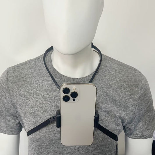 360° Sports Camera & Phone Mount - Chest Harness Collar Bracket for GoPro & Smartphones - Marify