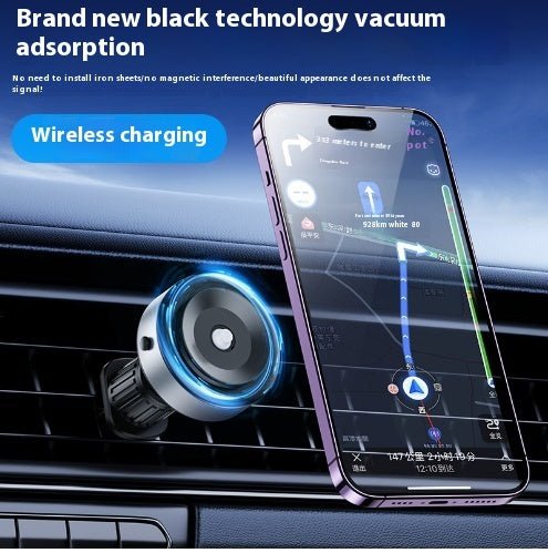 Intelligent Car Phone Holder - Double-Sided Magnetic & Vacuum Adsorption Universal Mount - Marify
