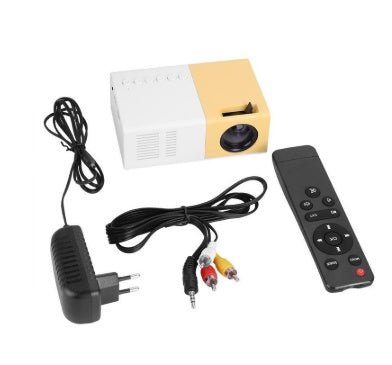 YG300 Mini Portable Projector - HD LED Home Theater Cinema with HDMI & USB - Marify