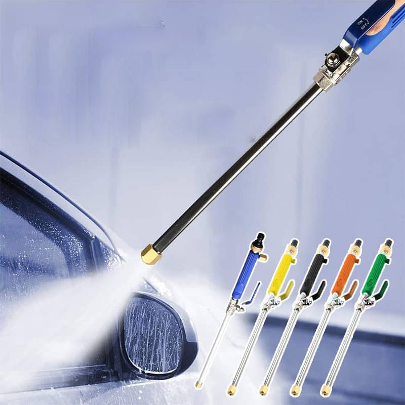 High Pressure Water Sprayer Nozzle - Garden Hose Wand Jet Washer for Car Wash & Outdoor Cleaning - Marify