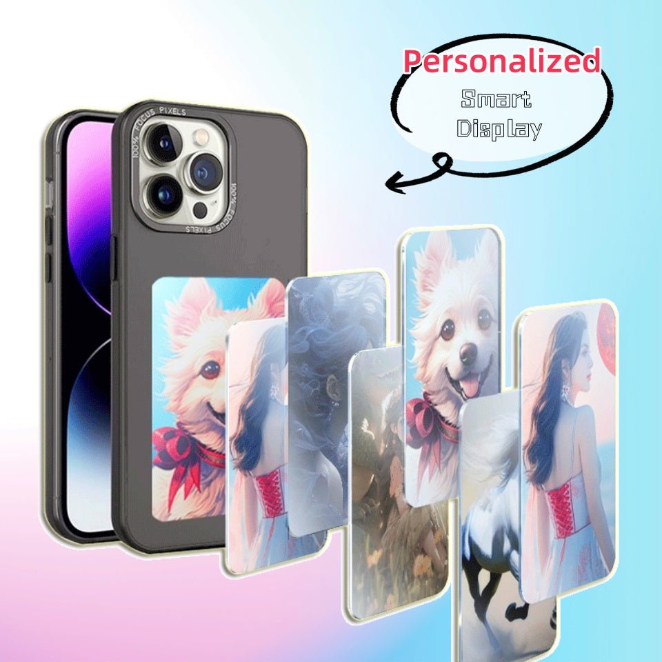 E-Ink Screen Phone Case - Customizable Display Cover, Battery-Free Personalized Design - Marify