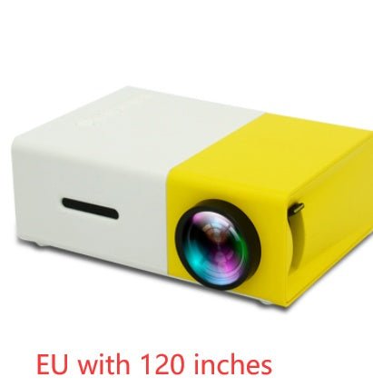 YG300 Mini Portable Projector - HD LED Home Theater Cinema with HDMI & USB - Marify
