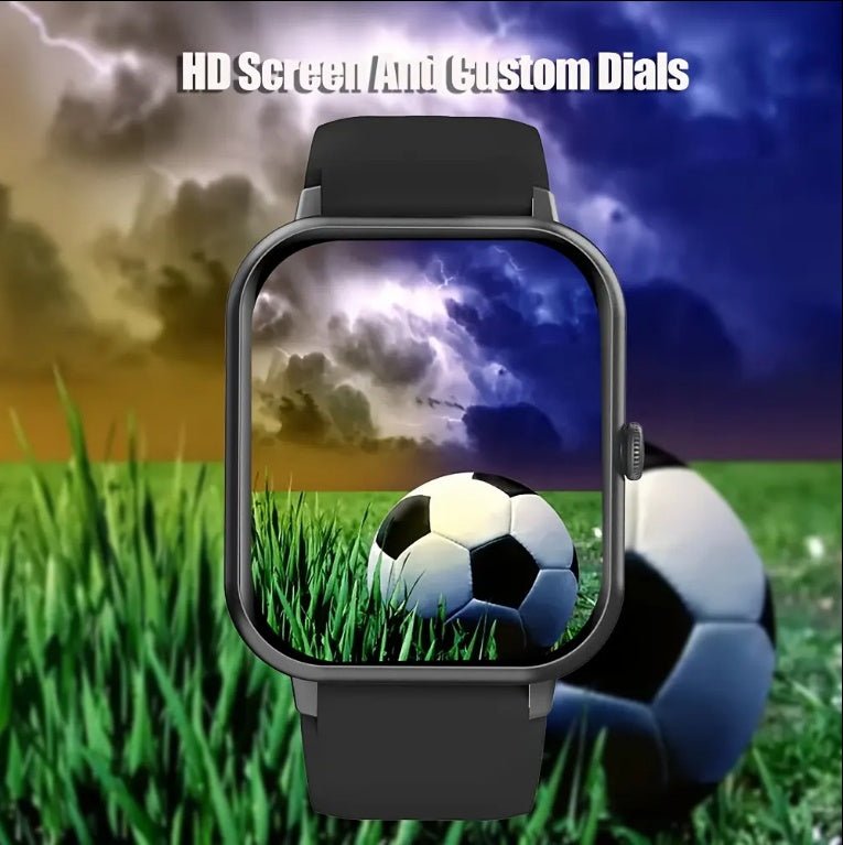ZL54C Square Smart Watch - Bluetooth Call Heart Rate Sport Fitness Tracker for iOS & Android - Marify