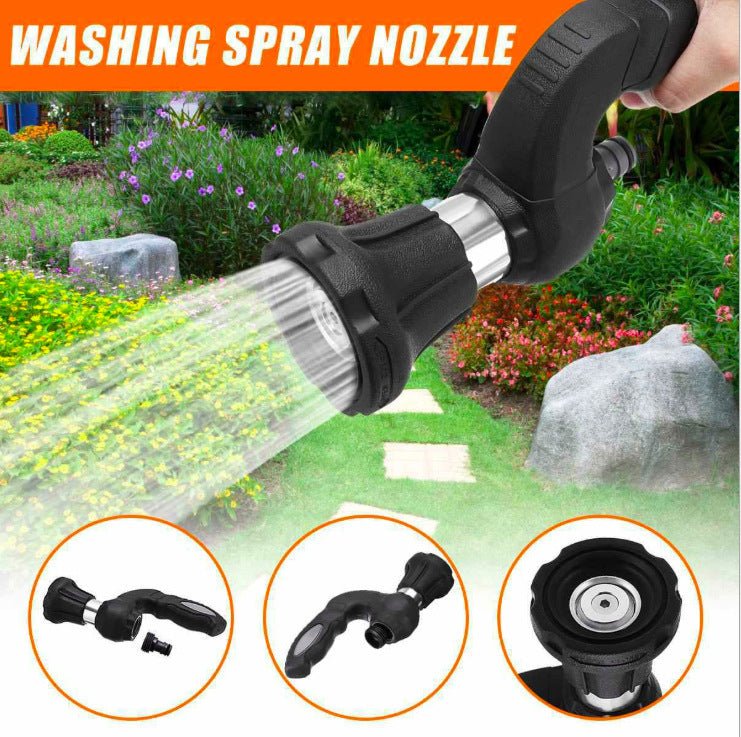Mighty Power Hose Blaster Nozzle - High Pressure Garden & Car Wash Spray Gun - Marify