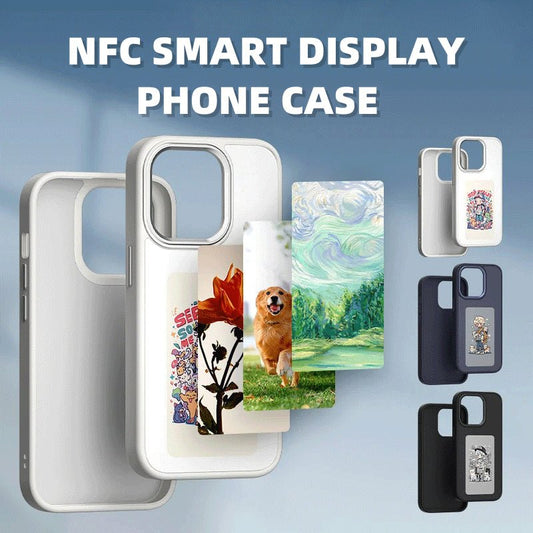 E-Ink Screen Phone Case - Customizable Display Cover, Battery-Free Personalized Design - Marify