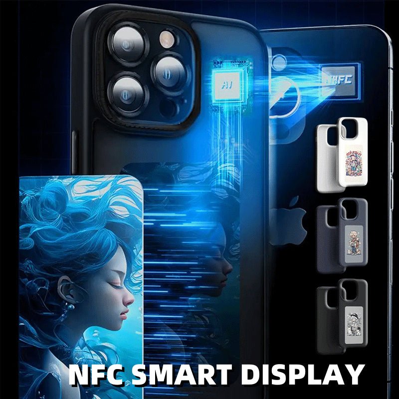 E-Ink Screen Phone Case - Customizable Display Cover, Battery-Free Personalized Design - Marify